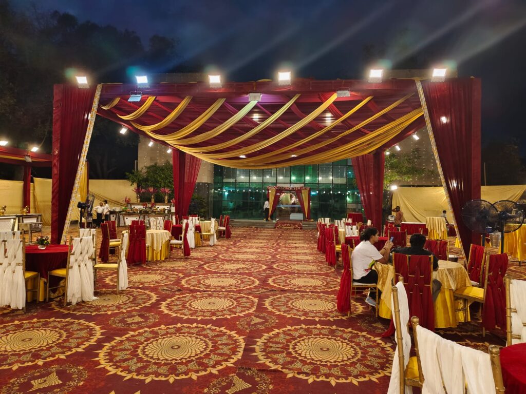 Home tent catering